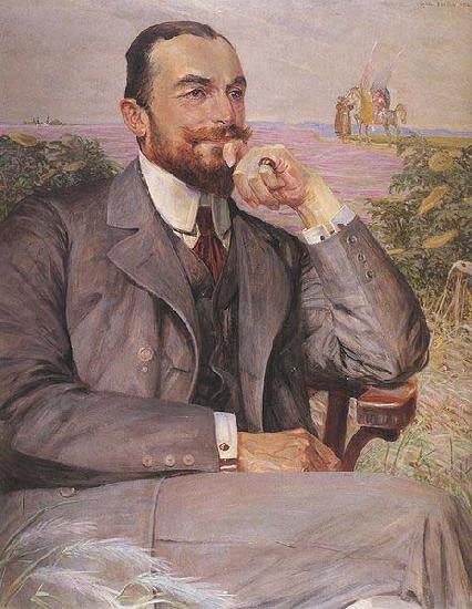 Jacek Malczewski Portret Ludwika Zelenskiego